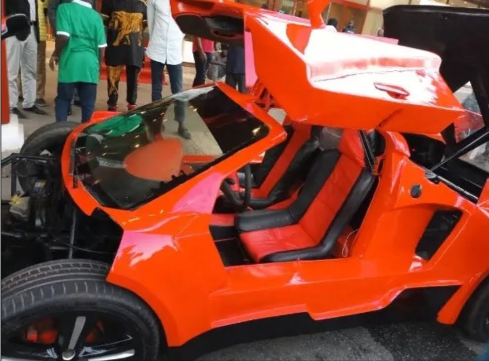 Young Nigerian Man Builds Nigeria’s First Locally Made Sports Car