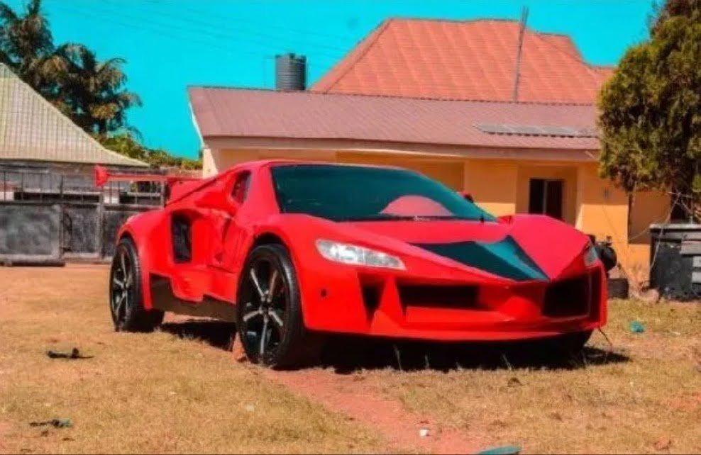 Young Nigerian Man Builds Nigeria’s First Locally Made Sports Car