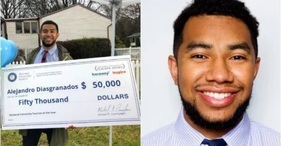 Brilliant primary school teacher wins Teacher of the Year award, gets N23 million cash reward