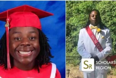 18-year-old Rawlin Tate Jr of Woodland High School