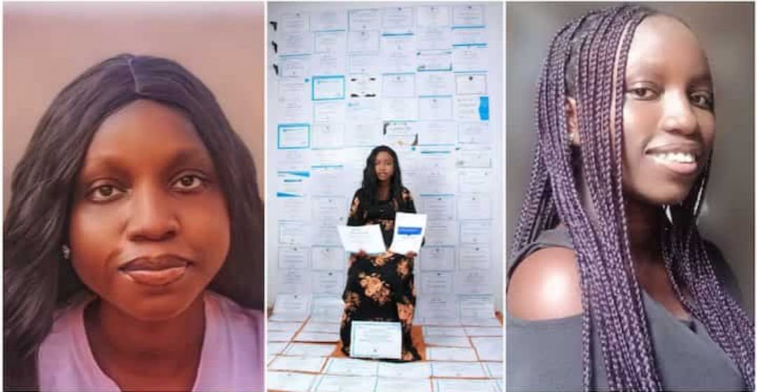 Meet 18-Year-Old 100Level OAU Female Student with 121 Certifications, Badges & Honours