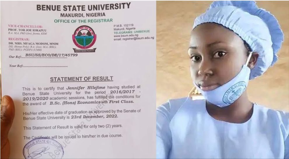 Brilliant young Nigeria Lady With Only One Gown And Shoe, Bags First Class