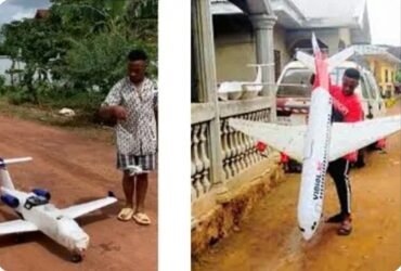 Meet Innovative African Teen Who Builds Functional Planes and Drones From Just Local Materials (Videos)