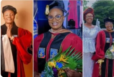 Brilliant Nigerian lady who bagged Bachelor’s degree at 19, earns Ph.D at 25