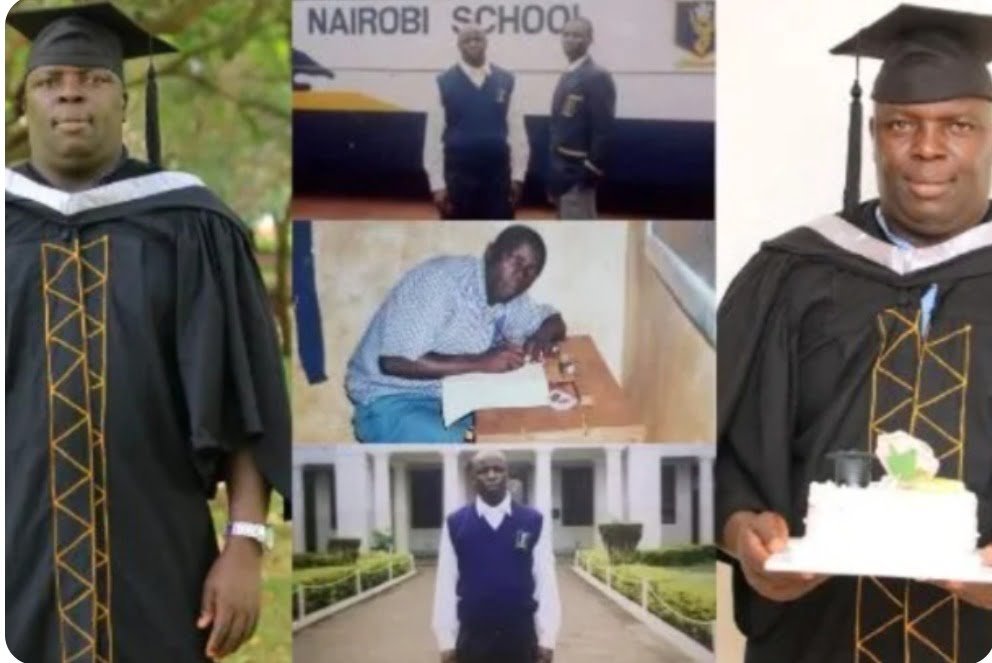 Man who spent 22 years in primary school finally graduates from university