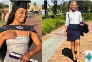 Young African Lady bags Bachelor’s degree in Economics, becomes first-ever graduate in her family