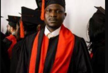 A brilliant Nigerian man has made the country proud after he emerged as the best-graduating student in a Cypriot university