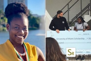 Exceptional Young Lady wins Drake's $50k scholarship award
